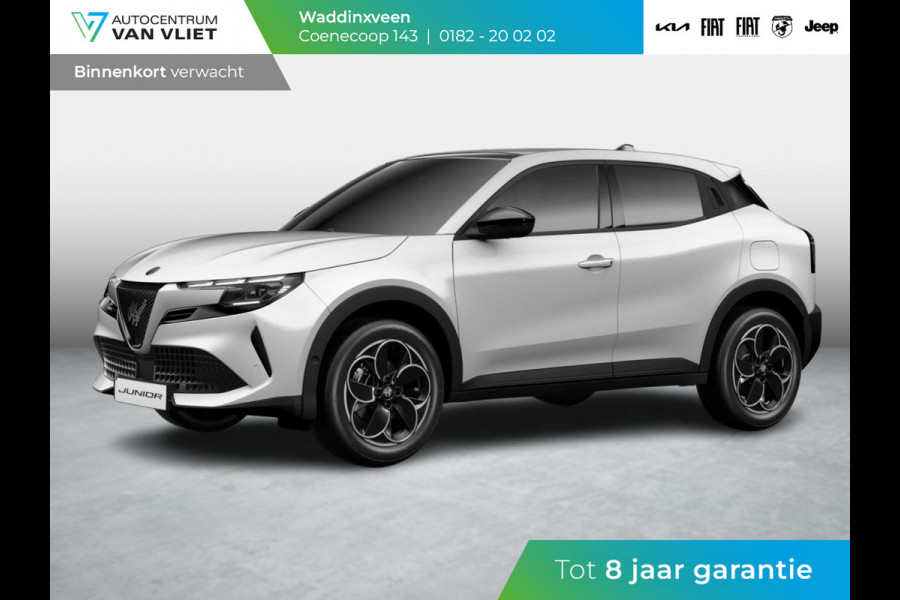 Alfa Romeo junior 1.2 Turbo Hybrid Ibrida | Pack Tech | 18" | Schuif/Kanteldak | Sempione White