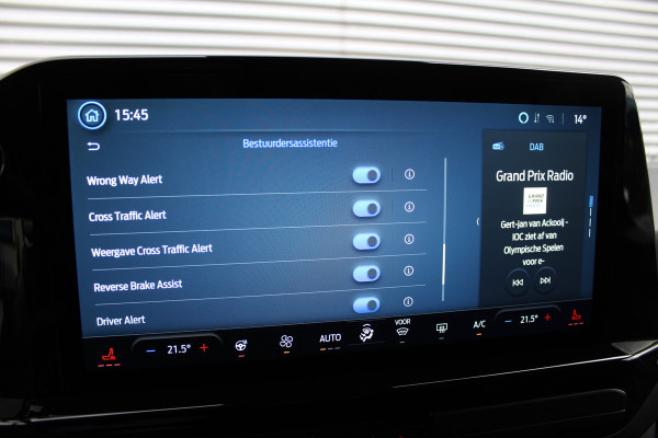 Ford Tourneo Custom 340 2.5 PHEV L1H1 Titanium X | Treeplanken | B&O | BLIS | AGR stoel | 8P | Leder