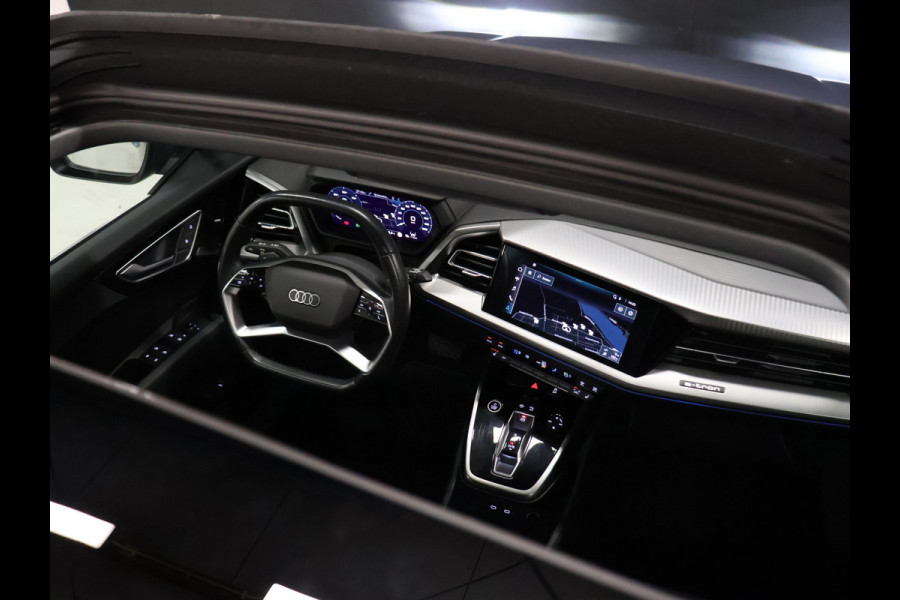 Audi Q4 e-tron 35 Launch edition Advanced Plus 55 kWh SOH 94% [SCHUIFKANTELDAK, APPLE CARPLAY, ANDROID, ADAPTIVE CRUISE, VOL LEDER, CAMERA, STOELVERWARMING, LEDVERLICHTING, CLIMATE, NIEUWSTAAT]