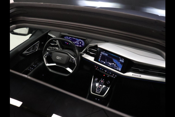 Audi Q4 e-tron 35 Launch edition Advanced Plus 55 kWh SOH 94% [SCHUIFKANTELDAK, APPLE CARPLAY, ANDROID, ADAPTIVE CRUISE, VOL LEDER, CAMERA, STOELVERWARMING, LEDVERLICHTING, CLIMATE, NIEUWSTAAT]