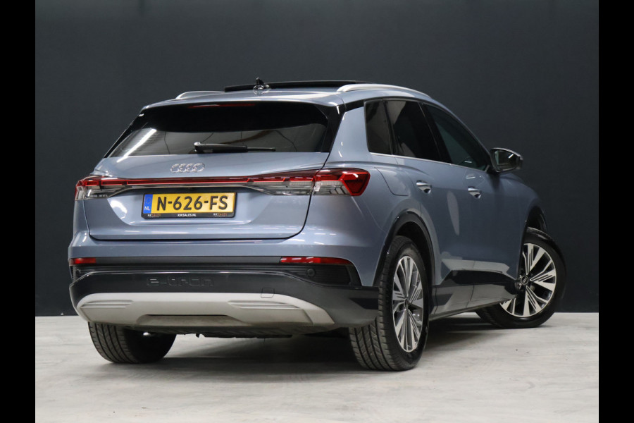 Audi Q4 e-tron 35 Launch edition Advanced Plus 55 kWh SOH 94% [SCHUIFKANTELDAK, APPLE CARPLAY, ANDROID, ADAPTIVE CRUISE, VOL LEDER, CAMERA, STOELVERWARMING, LEDVERLICHTING, CLIMATE, NIEUWSTAAT]