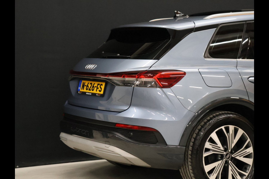 Audi Q4 e-tron 35 Launch edition Advanced Plus 55 kWh SOH 94% [SCHUIFKANTELDAK, APPLE CARPLAY, ANDROID, ADAPTIVE CRUISE, VOL LEDER, CAMERA, STOELVERWARMING, LEDVERLICHTING, CLIMATE, NIEUWSTAAT]