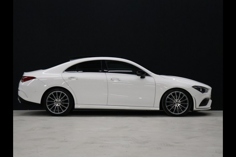 Mercedes-Benz CLA-Klasse 200 Premium Plus [SCHUIFKANTELDAK, BURMESTER SOUND, APPLE CARPLAY, ANDROID, SFEERVERLICHTING, CAMERA, STOELVERWARMING, LEDVERLICHTING, CRUISE, CLIMATE, NIEUWSTAAT]