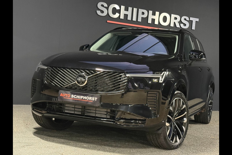 Volvo XC90 T8 Hybride Plus Dark 21 inch 7 Zits All Black 455pk 360 camera