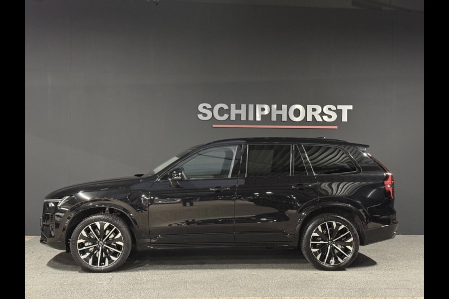 Volvo XC90 T8 Hybride Plus Dark 21 inch 7 Zits All Black 455pk 360 camera