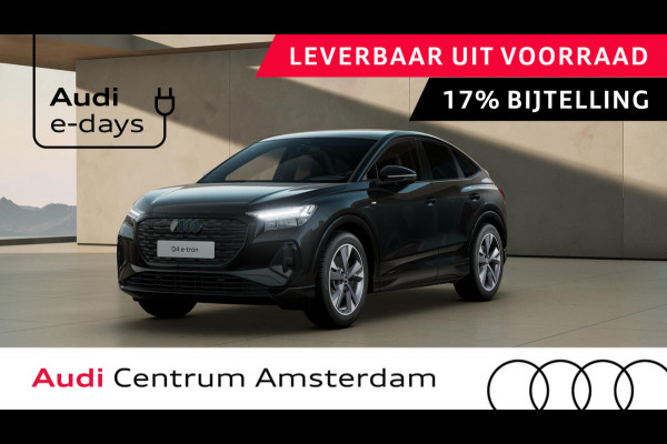 Audi Q4 Sportback e-tron 45 S edition 82Kwh 286 pk | Assistentiepakket plus | Comfortpakket | Privacy glas | Optiekpakket zwart plus |