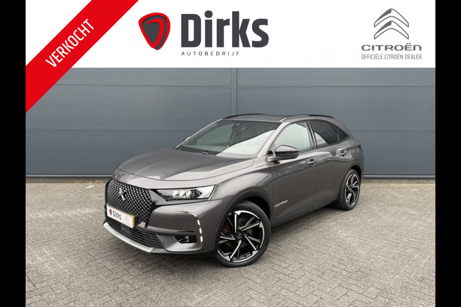 DS Ds 7 Crossback 300pk 4x4 Louvre (Elektrisch Schuifdak - Leder incl verwarming/koeling/massage/geheugen - Elektrische Klep - Camera - Keyless En