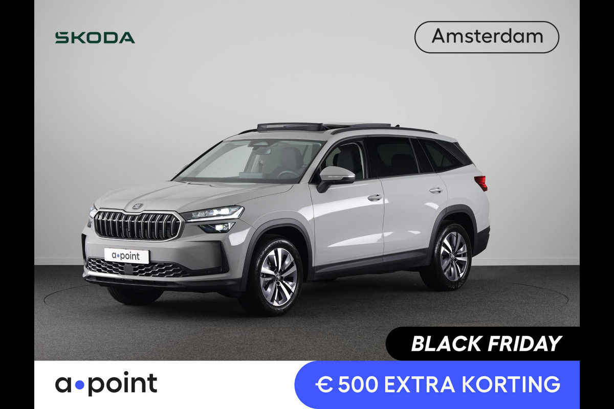 Škoda Kodiaq 1.5 TSI MHEV Business Edition 7p. 150 pk Automaat (DSG) | 7-Persoons | Panoramadak | Led Matrix | Trekhaak (wegklapbaar) | Adaptive Cruise | Dode hoek sensoren | Elek. stoel