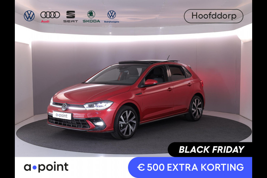 Volkswagen Polo 1.0 TSI R-Line Pano-dak| Navi| 17'LM-velgen| digital display