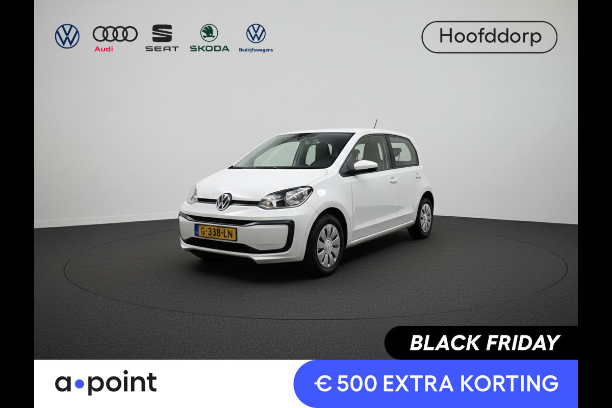 Volkswagen up! 1.0 BMT move up! 60 pk | Navigatie via App | Airco | Elektr. spiegels | DAB radio |