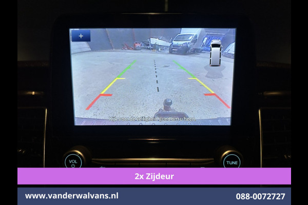 Ford Transit Custom 2.0 TDCI 185pk L1H1 Sport Euro6 Airco | 2x zijdeur | Xenon | Camera | Navigatie | LM velgen Trekhaak, Adaptieve Cruisecontrol, Stoelverwarming, Verwarmde voorruit, Parkeersensoren, Dakdragers, Bijrijdersbank