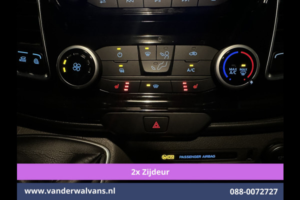 Ford Transit Custom 2.0 TDCI 185pk L1H1 Sport Euro6 Airco | 2x zijdeur | Xenon | Camera | Navigatie | LM velgen Trekhaak, Adaptieve Cruisecontrol, Stoelverwarming, Verwarmde voorruit, Parkeersensoren, Dakdragers, Bijrijdersbank
