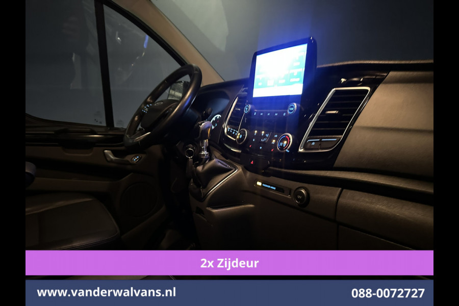 Ford Transit Custom 2.0 TDCI 185pk L1H1 Sport Euro6 Airco | 2x zijdeur | Xenon | Camera | Navigatie | LM velgen Trekhaak, Adaptieve Cruisecontrol, Stoelverwarming, Verwarmde voorruit, Parkeersensoren, Dakdragers, Bijrijdersbank