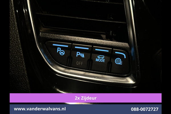 Ford Transit Custom 2.0 TDCI 185pk L1H1 Sport Euro6 Airco | 2x zijdeur | Xenon | Camera | Navigatie | LM velgen Trekhaak, Adaptieve Cruisecontrol, Stoelverwarming, Verwarmde voorruit, Parkeersensoren, Dakdragers, Bijrijdersbank