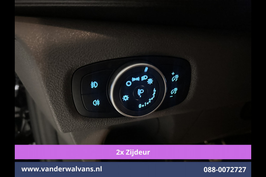 Ford Transit Custom 2.0 TDCI 185pk L1H1 Sport Euro6 Airco | 2x zijdeur | Xenon | Camera | Navigatie | LM velgen Trekhaak, Adaptieve Cruisecontrol, Stoelverwarming, Verwarmde voorruit, Parkeersensoren, Dakdragers, Bijrijdersbank