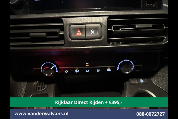 Peugeot Partner 1.5 BlueHDI 102pk L1H1 Euro6 *Rijklaar Direct Rijden* Airco | Imperiaal | Apple Carplay | Parkeersensoren,  Android Auto, Trekhaak, Cruisecontrol