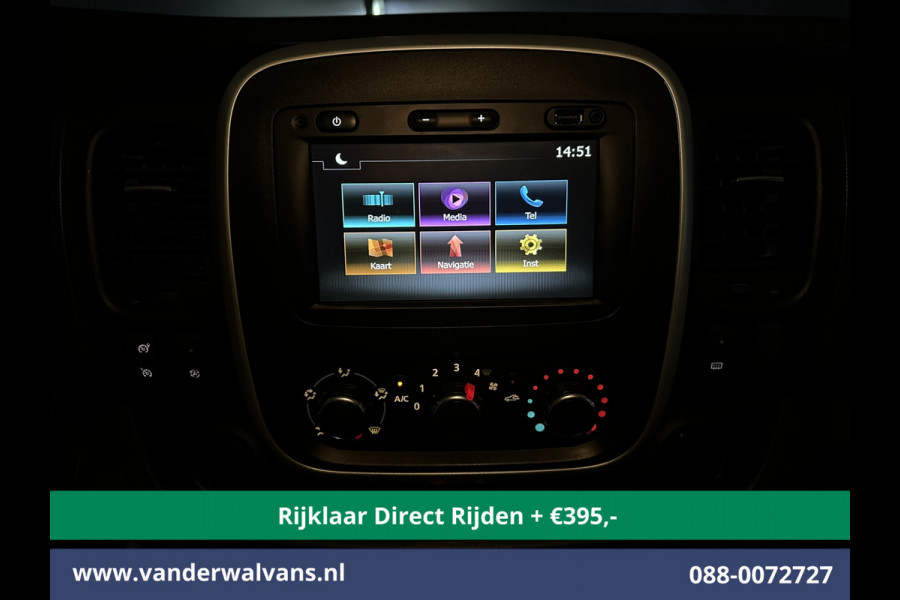 Renault Trafic 2.0 dCi 120pk L2H1 *Rijklaar Direct Rijden* Euro6 Airco | Navigatie | LED | Cruisecontrol | Trekhaak | Parkeersensoren Bijrijdersbank