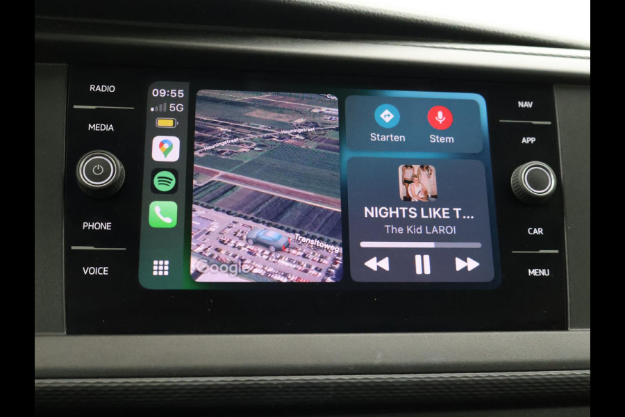 Volkswagen Transporter T6.1 2.0 TDI 150 PK L2H1 DUBBEL CABINE + CARPLAY | TREKHAAK 2500 KG | MOJAVE BEIGE