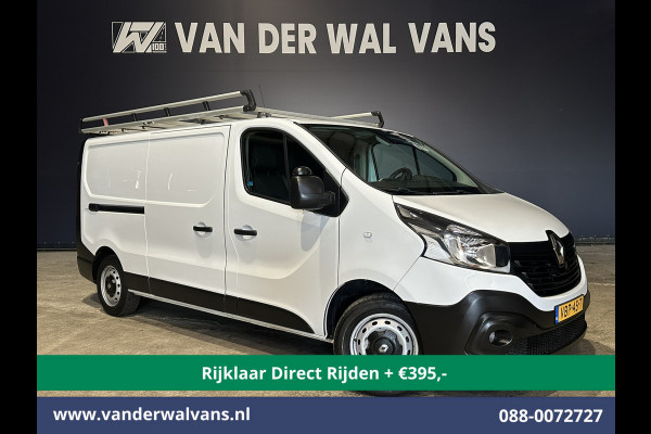 Renault Trafic 1.6 dCi 126pk L2H1 Euro6 *Rijklaar Direct Rijden* Airco | Imperiaal | Camera | Navigatie | Cruisecontrol | Trekhaak Parkeersensoren, Bijrijdersbank