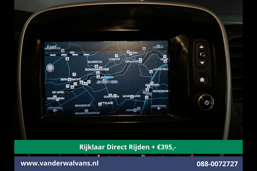 Renault Trafic 1.6 dCi 126pk L2H1 Euro6 *Rijklaar Direct Rijden* Airco | Imperiaal | Camera | Navigatie | Cruisecontrol | Trekhaak Parkeersensoren, Bijrijdersbank
