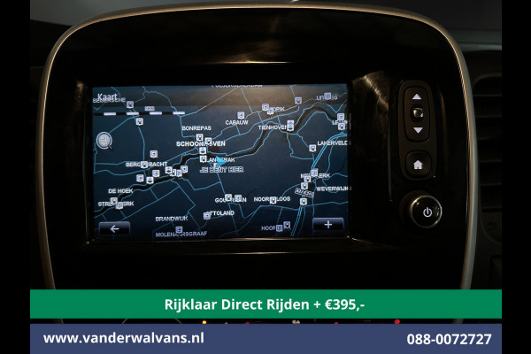 Renault Trafic 1.6 dCi 126pk L2H1 Euro6 *Rijklaar Direct Rijden* Airco | Imperiaal | Camera | Navigatie | Cruisecontrol | Trekhaak Parkeersensoren, Bijrijdersbank