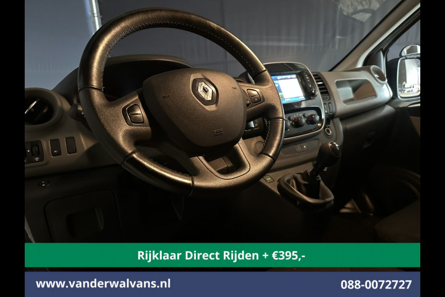 Renault Trafic 1.6 dCi 126pk L2H1 Euro6 *Rijklaar Direct Rijden* Airco | Imperiaal | Camera | Navigatie | Cruisecontrol | Trekhaak Parkeersensoren, Bijrijdersbank