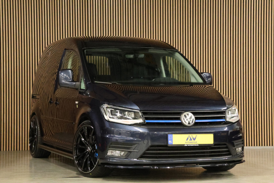 Volkswagen Caddy 2.0 TDI 185 PK | Bi-Xenon | ACC | CarPlay | Navigatie | PDC | MF Stuur | Trekhaak | Nieuwe APK | Alarm | Schroefset | Spoilerkit | Dealer onderhouden