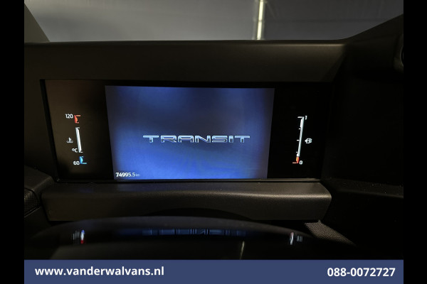 Ford Transit Custom 2.0 TDCI 136pk L2H1 Euro6 Airco | Camera | Apple Carplay | Android Auto | Cruisecontrol | LED Parkeersensoren, Verwarmde voorruit, Rijkstrooksensor, Bijrijdersbank, 2800kg trekvermogen