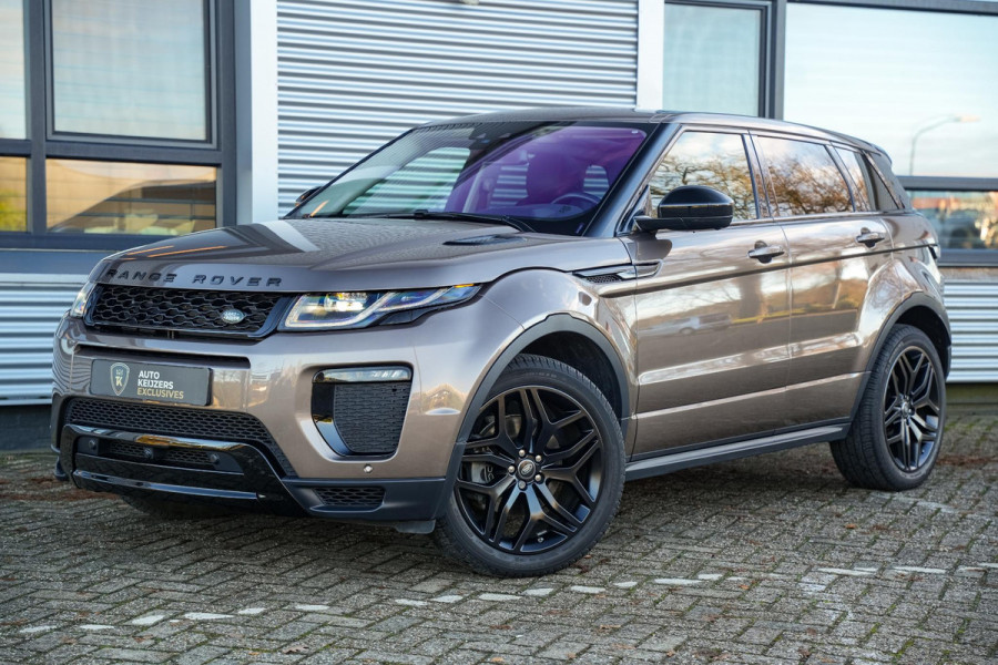 RANGE ROVER Evoque Dynamic 2.0 SI4 241 pk Panodak Leer Stoelverw. Stuurverw. Navigatie 360 Camera Meridian Memory
