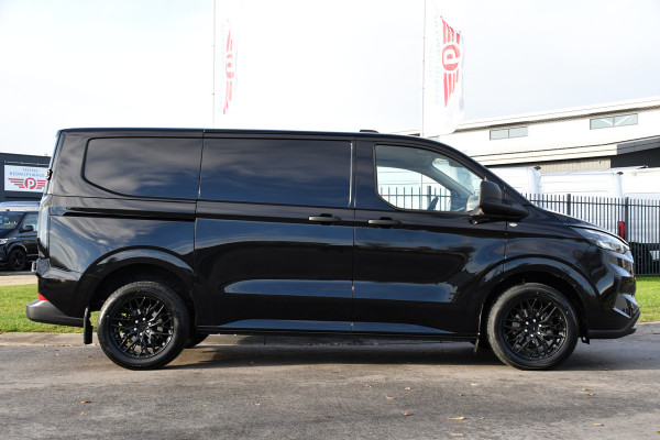Ford Transit Custom 300 2.0 TDCI L1H1 Black Edition Virtual, Adaptieve Cruise, Carplay, Camera, Leder, LED, NAVI, Automaat, Uniek!
