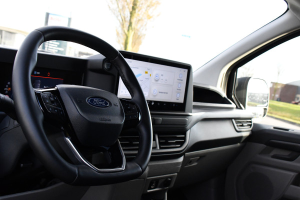 Ford Transit Custom 300 2.0 TDCI L1H1 Black Edition Virtual, Adaptieve Cruise, Carplay, Camera, Leder, LED, NAVI, Automaat, Uniek!