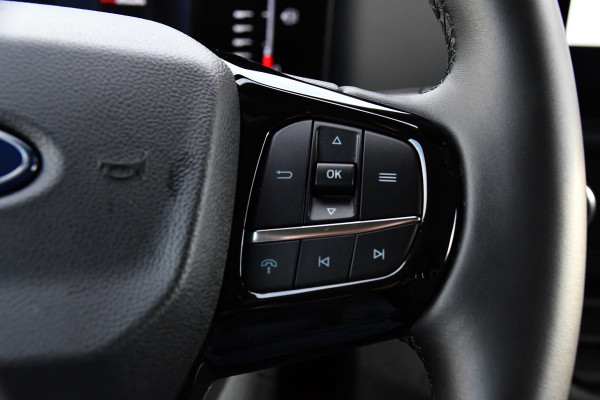 Ford Transit Custom 300 2.0 TDCI L1H1 Black Edition Virtual, Adaptieve Cruise, Carplay, Camera, Leder, LED, NAVI, Automaat, Uniek!