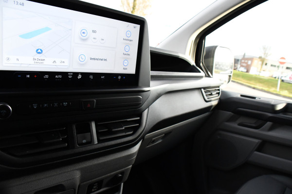 Ford Transit Custom 300 2.0 TDCI L1H1 Black Edition Virtual, Adaptieve Cruise, Carplay, Camera, Leder, LED, NAVI, Automaat, Uniek!