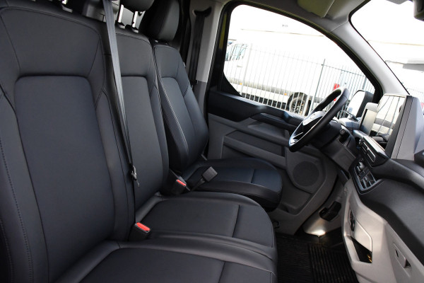 Ford Transit Custom 300 2.0 TDCI L1H1 Black Edition Virtual, Adaptieve Cruise, Carplay, Camera, Leder, LED, NAVI, Automaat, Uniek!