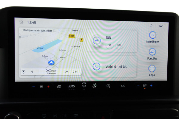 Ford Transit Custom 300 2.0 TDCI L1H1 Black Edition Virtual, Adaptieve Cruise, Carplay, Camera, Leder, LED, NAVI, Automaat, Uniek!