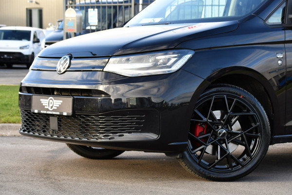 Volkswagen Caddy Cargo 2.0 TDI 1st Black Edition Virtual, Adaptieve Cruise, Camera, Leder, LED, Carplay, Trekhaak, Stoelverwarming, Uniek!