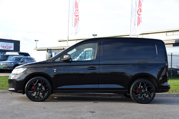 Volkswagen Caddy Cargo 2.0 TDI 1st Black Edition Virtual, Adaptieve Cruise, Camera, Leder, LED, Carplay, Trekhaak, Stoelverwarming, Uniek!