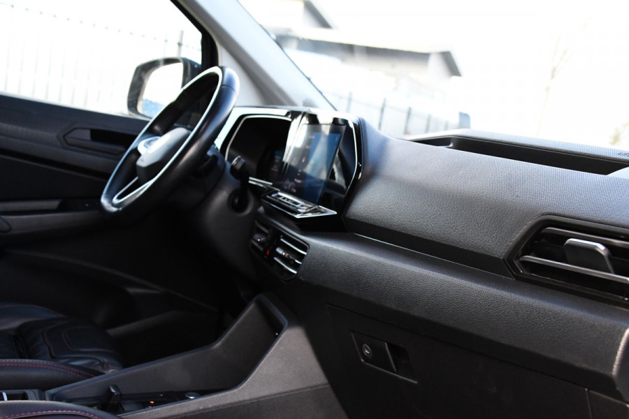 Volkswagen Caddy Cargo 2.0 TDI 1st Black Edition Virtual, Adaptieve Cruise, Camera, Leder, LED, Carplay, Trekhaak, Stoelverwarming, Uniek!
