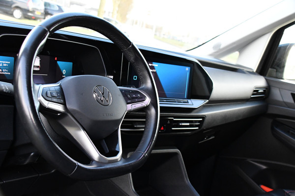 Volkswagen Caddy Cargo 2.0 TDI 1st Black Edition Virtual, Adaptieve Cruise, Camera, Leder, LED, Carplay, Trekhaak, Stoelverwarming, Uniek!