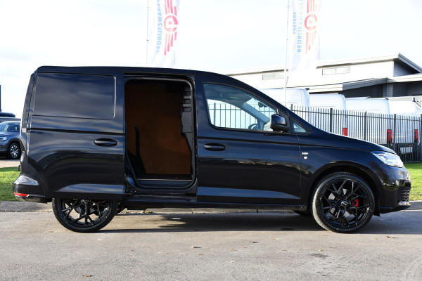 Volkswagen Caddy Cargo 2.0 TDI 1st Black Edition Virtual, Adaptieve Cruise, Camera, Leder, LED, Carplay, Trekhaak, Stoelverwarming, Uniek!