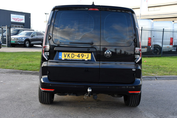 Volkswagen Caddy Cargo 2.0 TDI 1st Black Edition Virtual, Adaptieve Cruise, Camera, Leder, LED, Carplay, Trekhaak, Stoelverwarming, Uniek!