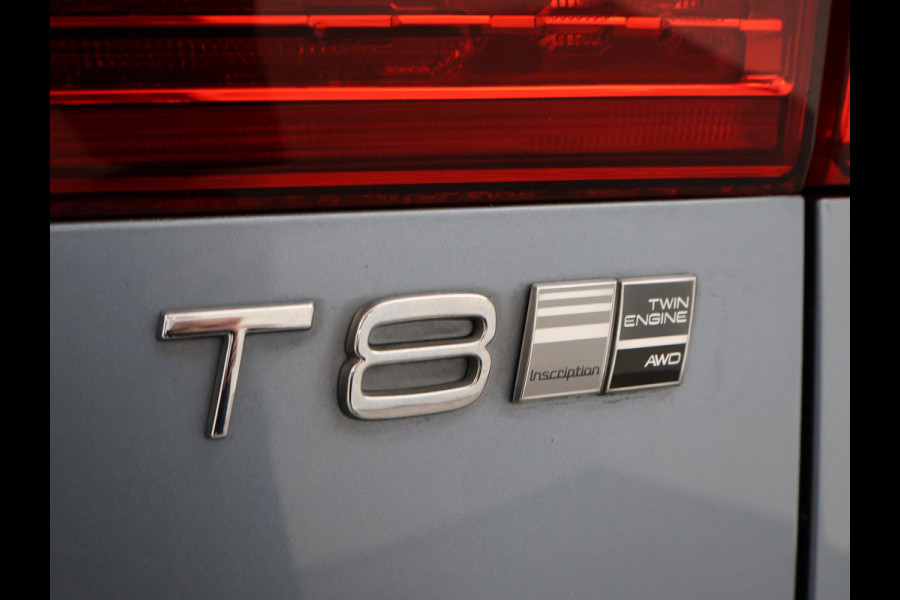 Volvo XC60 2.0 T8 TWIN ENGINE 390 PK INSCRIPTION + TREKHAAK | PANORAMA | LEDER | CARPLAY | 19 INCH | CAMERA