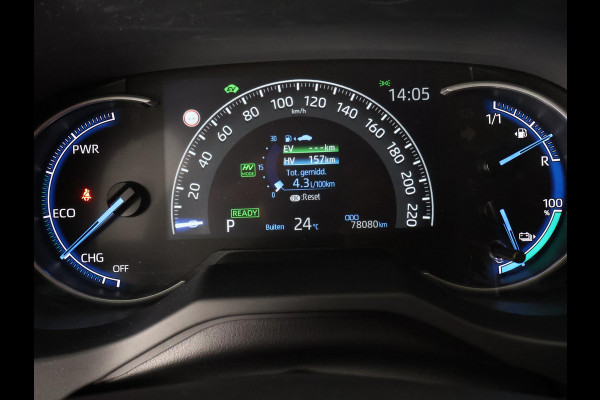 Toyota RAV4 2.5 PLUG-IN AWD STYLE SUZUKI ACROSS 1e EIG. GARANTIE 3-2033.*BI-TONE BODY PACK.HALF LEDER.STOELVERWARMING. CARPLAY. CAMERA.