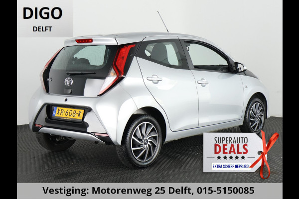 Toyota Aygo 1.0 VVT-i X-PLAY CAMERA CARPLAY NAVI GARANTIE 2029 AIRCO. VOLLEDIG ONDERHOUDEN