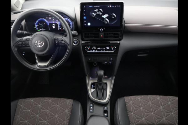 Toyota Yaris Cross 1.5 HYBRID 130 EXECUTIVE FULL OPT GARANTIE 6-2035 STUUR/STOEL VERWARMING.BSM.PDC V+A.NAVIGATIE