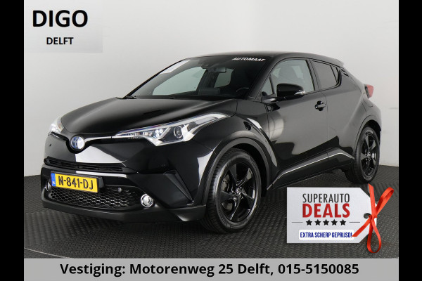 Toyota C-HR 1.8 Hybrid Dynamic Navi. GARANTIE TOT 08-2028! . AFNEEMBARE TREKHAAK. ADAPTIEVE CRUISE CONTROL. PARKEERSENSOREN VOOR & ACHTER.