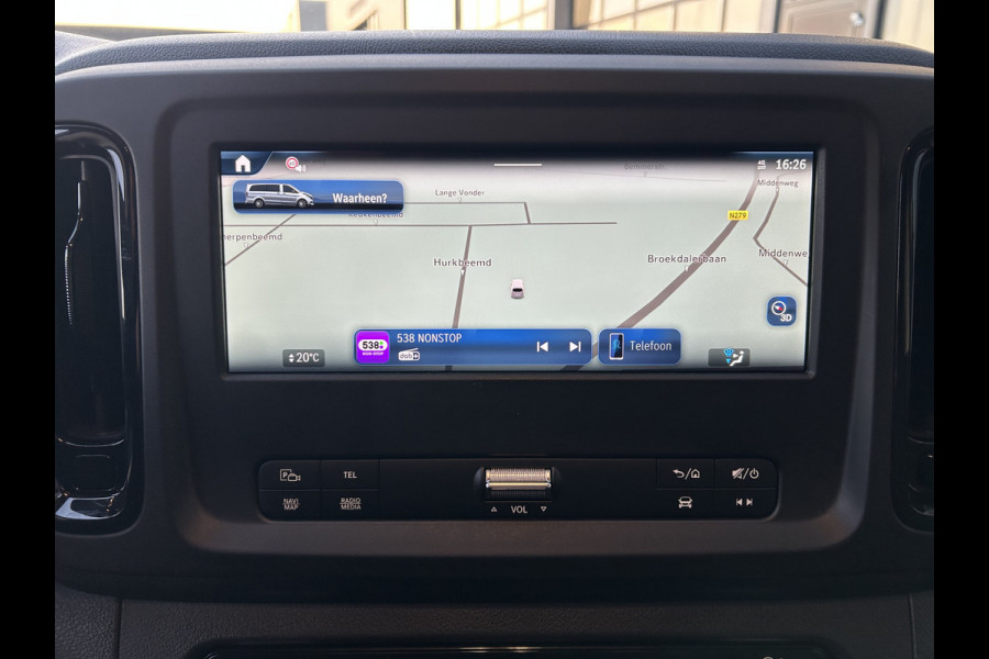 Mercedes-Benz Vito 116 CDI L3 Pro 2500KG Trekhaak / MBUX / Navigatie / Camera / Cruise control / Airco / Achterdeuren