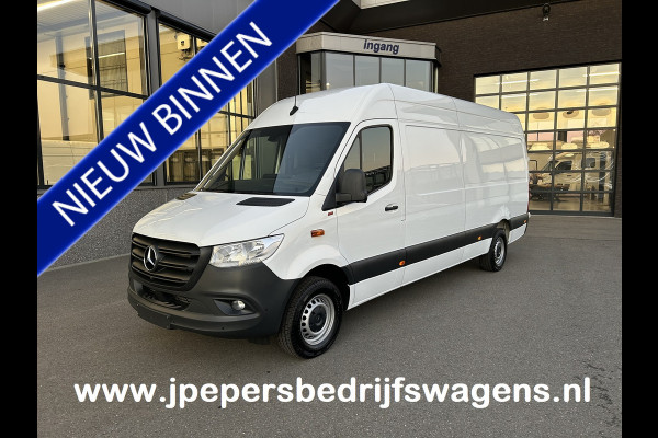 Mercedes-Benz Sprinter 317 CDI L3 H2 MBUX / 360 Camera / Geveerde stoel / Navigatie / Cruise control / Airco / 270 Graden achterdeuren