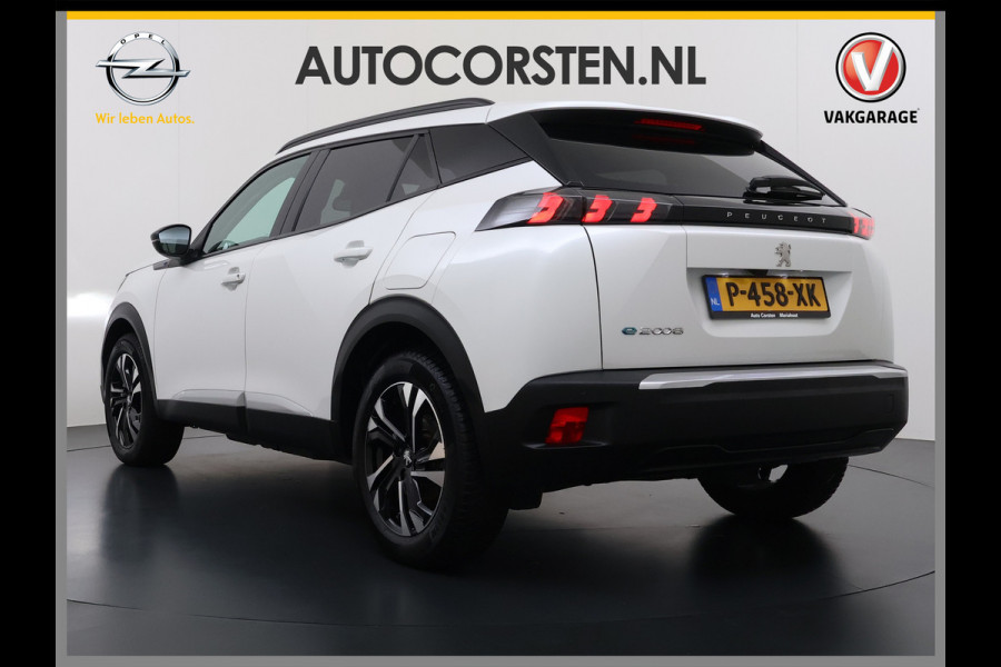 Peugeot e-2008 EV Allure Pack 50kWh SOH 89% Navi* Ecc 360°Camera Apple Carplay Android Auto Cruise Control Lmv 17" Led Keyless Privacy Glas Rijstrooksensor 1e Eigenaar Origineel Nederlandse Auto