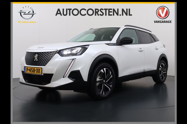 Peugeot e-2008 EV Allure Pack 50kWh SOH 89% Navi* Ecc 360°Camera Apple Carplay Android Auto Cruise Control Lmv 17" Led Keyless Privacy Glas Rijstrooksensor 1e Eigenaar Origineel Nederlandse Auto